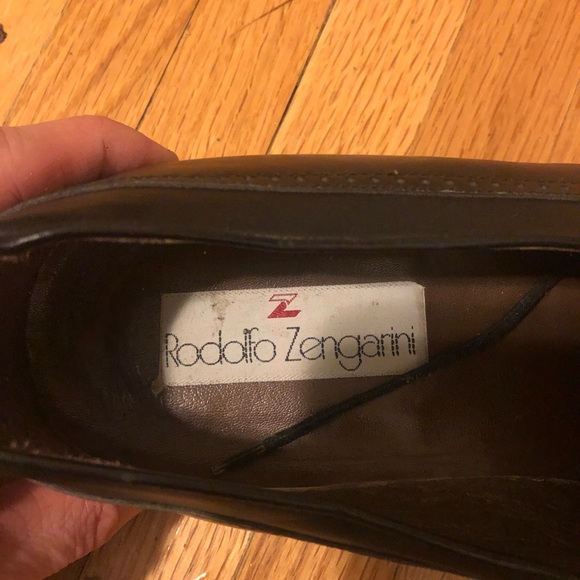 Rodolfo zengarini men’s vintage 82 wingtip size 40 - Picture 3 of 5